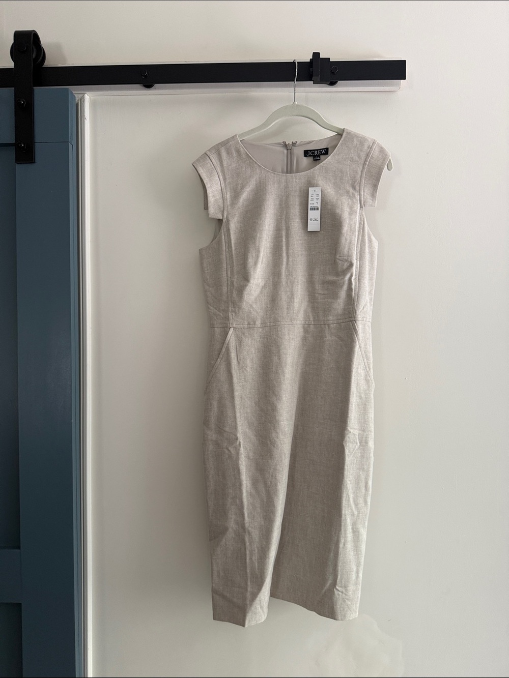 J. Crew Resume Dress - Flax linen